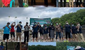 Kolaborasi Dengan Tiga Komisariat, Deputi Lingkungan Hidup Wilayah Sulsel adakan kegiatan GenBI Enviromental Care di Takalar