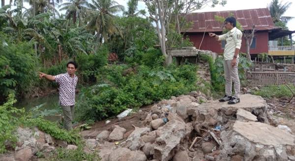 Hadapi Musim Hujan, Tanggul Belum Diperbaiki, Warga Desa Tarowang Trauma