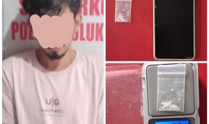 Kedapatan Bawa Sabu, Seorang Pengendara Motor Diringkus Satres Narkoba Polres Bulukumba