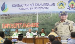 Empo Sipitangarri, Bupati Jeneponto Sebut Pertanian di Jeneponto Tahun 2020-2021 Mengalami Peningkatan