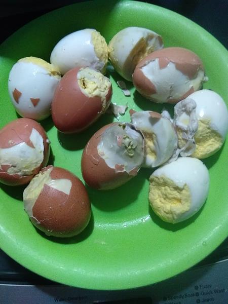 Sejumlah KPM di Desa Ujung Bulu Rumbia Mengaku Menerima Telur Busuk dari Program BPNT