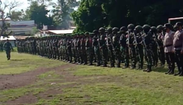 Dalam Rangka Kedatangan Presiden RI di Jeneponto, Pengamanan Disiagakan