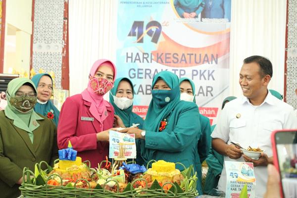 Peringati HKG ke 49, PKK Takalar Bakal Jadikan UMKM Pusat Hasil Industri Rumahan