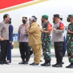 Kunker di Sultra, Pangdam Hasanuddin Dampingi Presiden RI Joko Widodo