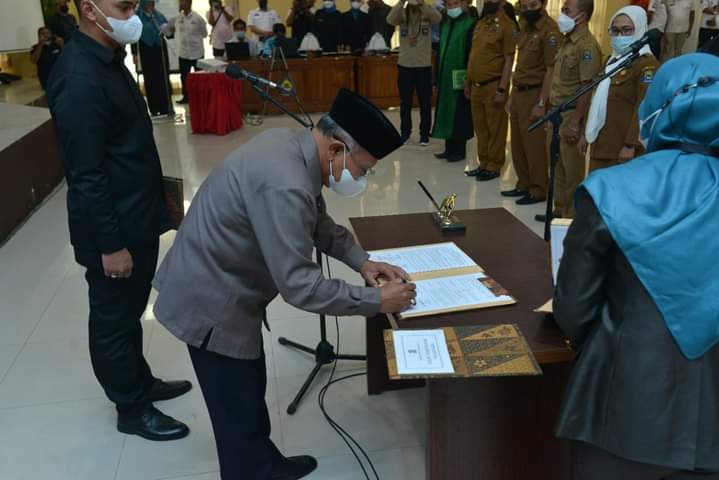 Bupati Jeneponto Lantik 154 Pejabat Lingkup Pemkab Jeneponto