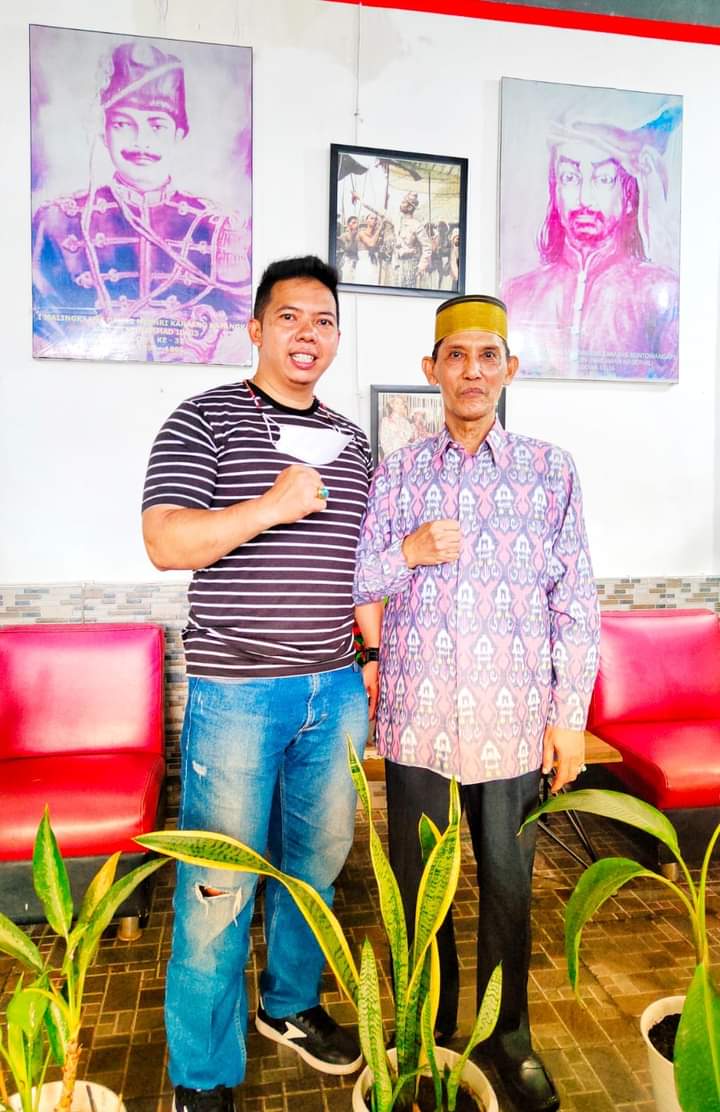 Raja Gowa Terima Kunjungan Silaturahmi Karang Taruna Kota Bandung