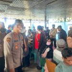 Tak Kenal Lelah, Kapolres Takalar Keliling Tinjau Vaksinasi
