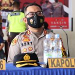 Capaian Vaksinasi Takalar Peringkat Tujuh di Sulsel, Kapolres : Kita Patut Bersyukur