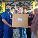 Berbagi Kebahagiaan Anggota Jalasenastri Cabang 6, Lanal Tolitoli Gersos di Dua Tempat