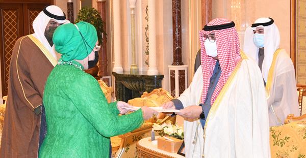 Ketua Umum PDUI Dampingi Dubes Kerajaan Kuwait saat penyerahan Letter Of Credential Ke Putra Mahkota Kuwait