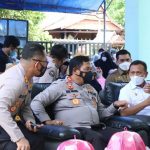 Bupati Takalar Dampingi Kapolda Sulsel Tinjau Vaksinasi Massal Di Desa Lassang