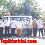 Sebagai Bentuk Kepedulian, Farin Menyerahkan Satu Unit Mobil Ambulance