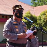 Diawal tahun 2022 WakaPolres Nias Pimpin Upacara Kenaikan Pangkat