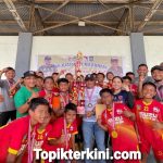 HBK PEDULI Sponsori Kejurnas Sepakbola U-12, Sumatera Utara Raih HBK Cup 2022  