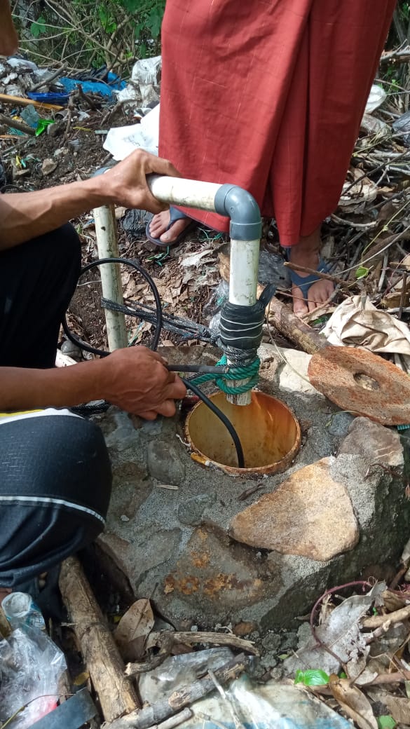 Kepala Desa Maero Laporkan Pengrusakan Sumur Bor Air Bersih ke Polsek Tamalatea