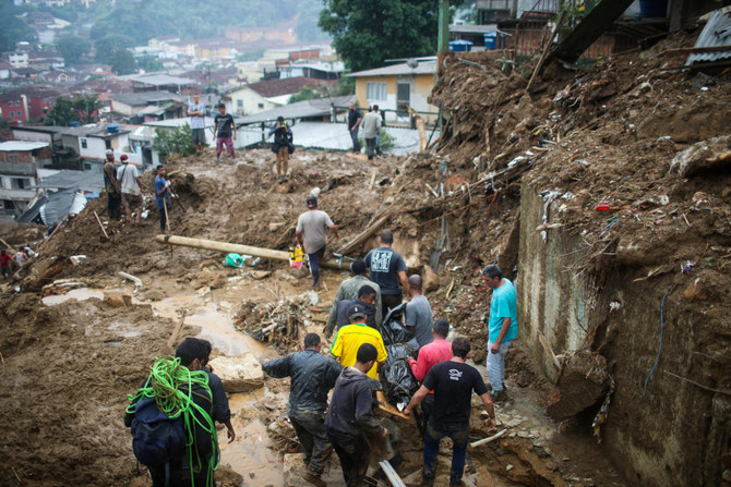 Hujan deras, banjir tewaskan 94 orang di 'Kota Kekaisaran' Brasil