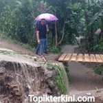 JEMBATAN AMBRUK, LALU IVAN SIAPKAN JEMBATAN DARURAT DAN MINTA PEMDA SEGERA BERTINDAK