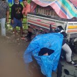 Laka Maut di Km 9 Kertak Hanyar  Banjar, 1 Pengemudi motor tewas di Tempat