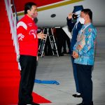 Breaking News: Gubernur Sulteng Sambut Kedatangan Presiden Jokowi di Bandara Sis Aljufri