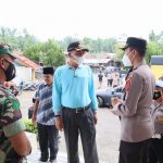 Kapolres Agam Pimpin Monitoring dan Mengantarkan Bantuan Kepada Korban Bencana Alam