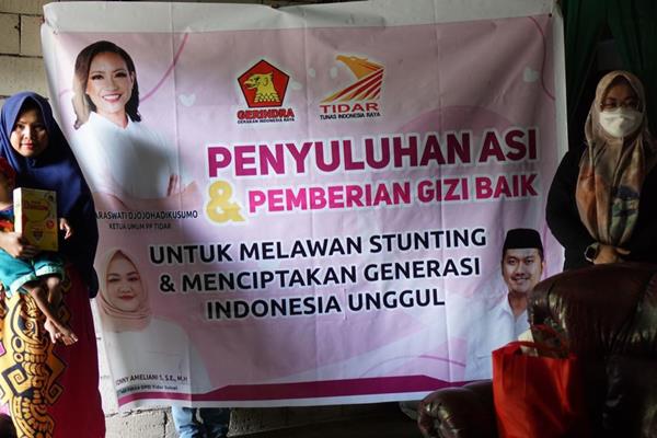 HUT Partai Gerindra Ke-14 PD TIDAR Sulsel lakukan Bakti Sosial
