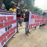 KMPPI Geruduk KLHK RI, Meminta Agar Mencabut IPPKH PT KMS 27 Konut