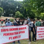 Unjuk Rasa di KPK RI, KMPPI Meminta Oknum Yang Terbitkan IPPKH PT. KMS 27 Segera Diperiksa