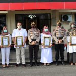 Luar Biasa Tim Nakes Polres Agam Dapat Penghargaan Dari Kapolda Sumbar.