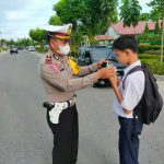 Kasat Lantas Polres Agam Polda Sumbar Laksanakan Kegiatan Ops Keselamatan Singgalang 2022.