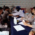 Polres Agam Gelar Vaksinasi Booster Kepada Anggota Dan Keluarganya