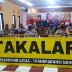 Kapolres Takalar Ikuti Rapim Polri Tahun 2022 Secara Virtual