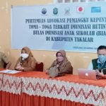 Dukung Program BIAS, Dinkes Takalar Gelar Pertemuan Advokasi Toma/Toga Support By Unicef Bekerjasama YGC