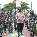 Jaga Sinergitas, Kapolres Takalar Silaturahmi Ke Yonif 726/Tamalatea