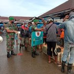 Babinsa Kodim 1426/Takalar Terus Gencarkan Pendisiplinan Prokes Di Pusat Keramaian