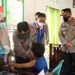 Tinjau Vaksinasi di Lakatong, Ini Pesan Kapolres Takalar