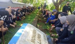 Jaga Alam Butta Panrannuangku, Tagana Takalar Tanam Pohon Di LAPRIS