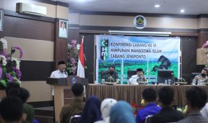 Buka Konfercab HMI Raha Ke-VI, Bupati Jeneponto Minta HMI Sinergi Dengan Pemkab