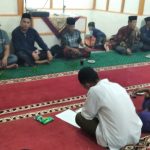 Mushola Muhajirin Padang Datar Lariang Jorong Bamban Terima Cendra Mata dari Tim Ramadhan Wali Nagari Ampek Koto Palembayan Agam