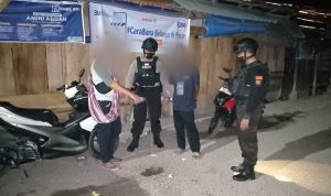 Terjaring Patroli Saat Asyik Miras di Bulan Puasa, Dua Pemuda Diamankan TIM Tim Patroli Tarantula Polres Banggai