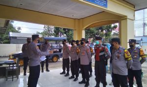 Kunjungi Polsek Galsel, Kapolres Takalar Tekankan Disiplin Anggota