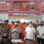 Dramatis ,Aksi penyerangan yang di lakukan pelaku terhadap Korban pembacokan di paparkan Kapolres pelabuhan belawan