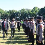 Polda Sumbar gelar Pasukan Ops Ketupat Singgalang 2022.