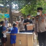 Kunjungi Panti Asuhan, Kapolres Takalar Berbagi Paket Sembako