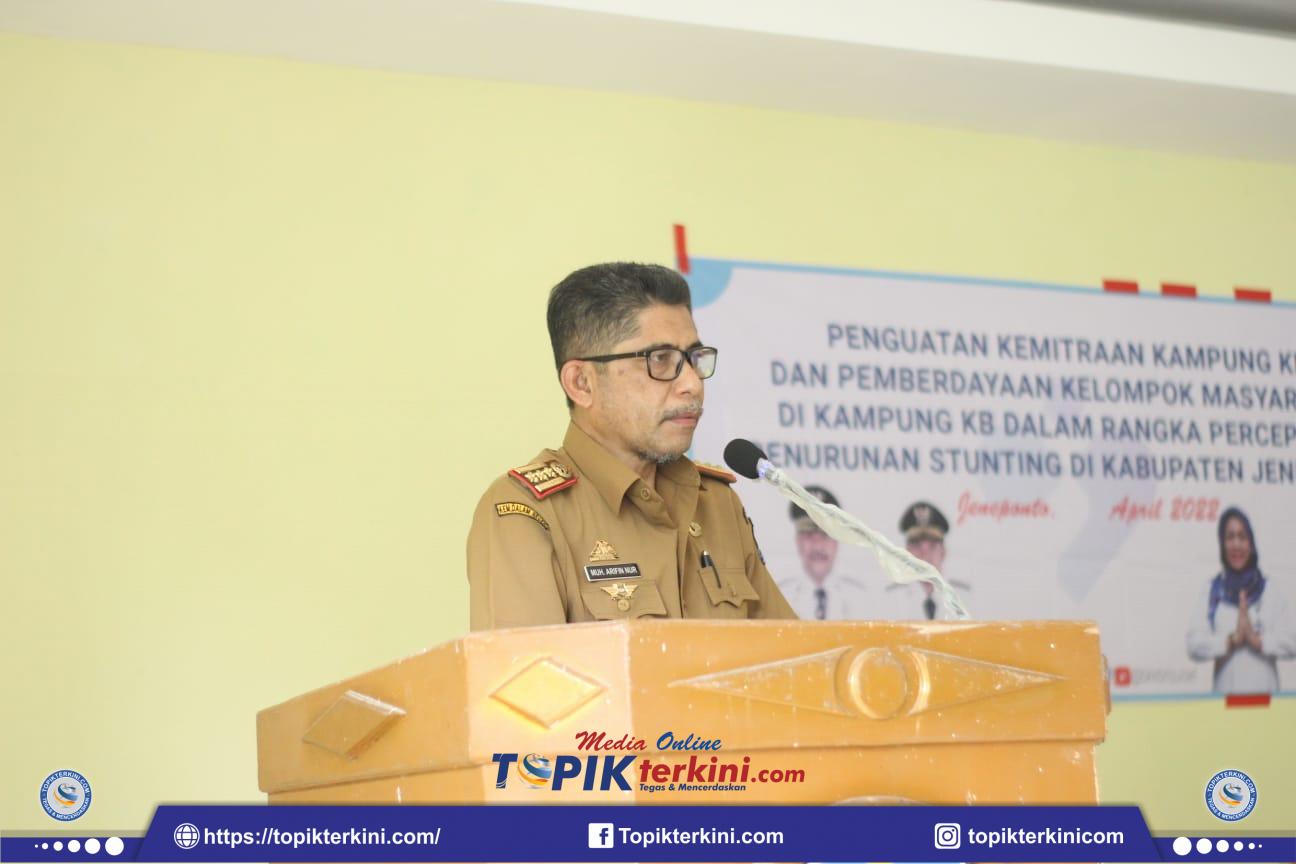Sekda Jeneponto Minta Tekan Angka Stunting Dengan Kemitraan