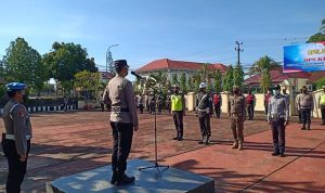 Kapolres Sinjai Pimpin Apel Gelar Pasukan Ops Ketupat 2022