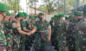 Momentum Halal Bihalal, Dandim 1426/Takalar Berbaur dengan Anggota