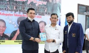 Sekda Takalar Siap Dukung Proker PWI Untuk Peningkatan SDM Wartawan