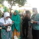 74 CJH Lutim Tiba di Asrama Haji Sudiang Makassar