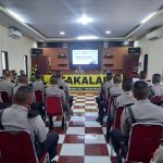 Kapolres Takalar Berikan Arahan Kepada Siswa Diktuk Bintara Polri TA 2022