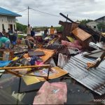 Puluhan Rumah Di Kepulauan Tanakeke Porak-Poranda Diterjang Puting Beliung, Berikut Daftarnya